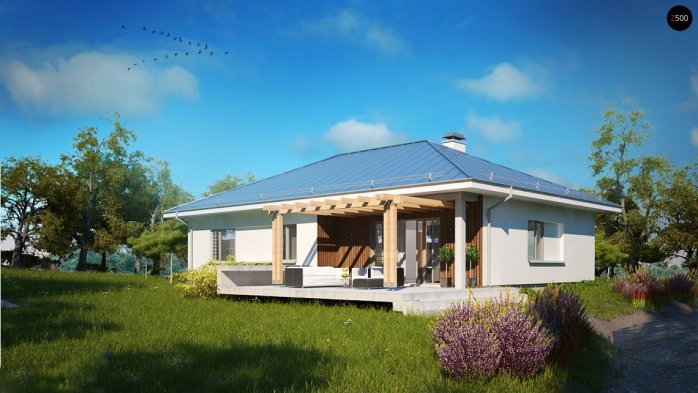 Проект дома U176 - 5 Одноэтажные дома в Киеве