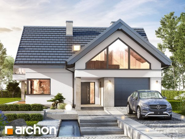 Проект дома Дом в теллимах (Г) - 1 С мансардным этажом дома в Киеве