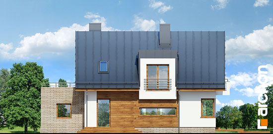 Проект дома Дом в амариллисах вер.2 - 6 С мансардным этажом дома в Киеве