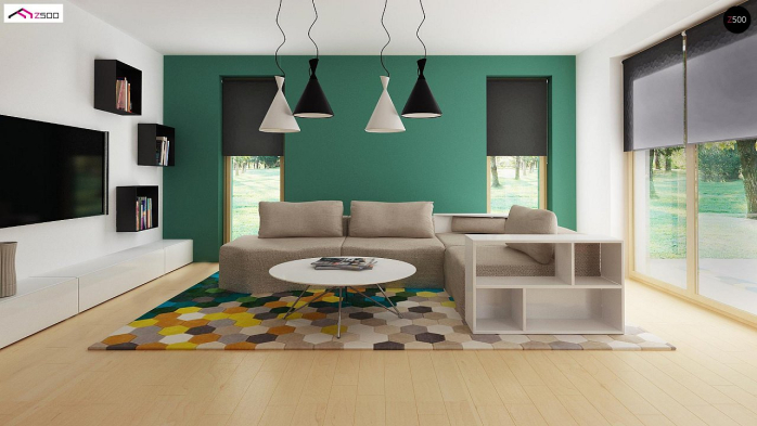 Проект дома U329 - 7 Одноэтажные дома в Киеве