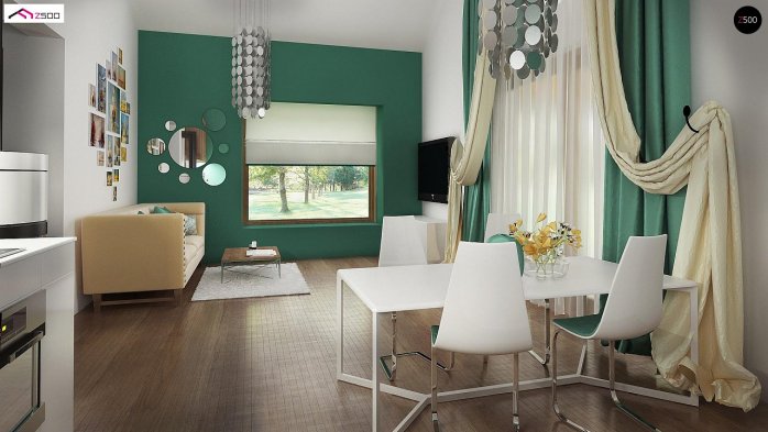 Проект дома U139 v2 - 6 Одноэтажные дома в Киеве