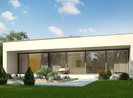 Проект дома Ux72 minus