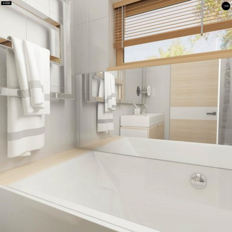 Проект дома Ux49 minus - 18 Одноэтажные дома в Киеве