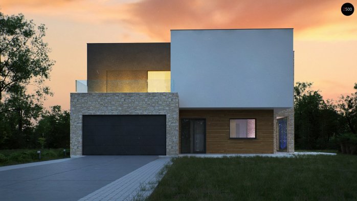 Проект дома Ur17 - 2 Двухэтажные дома в Киеве