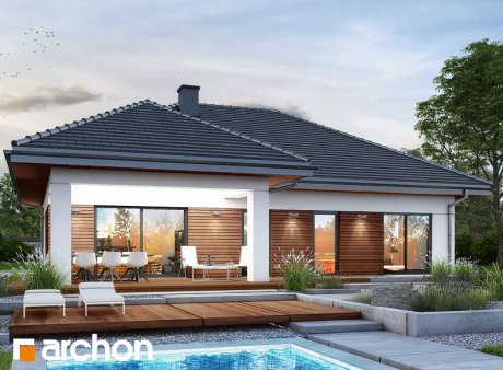 Проект дома Дом в жонкилях (В)