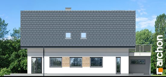 Проект дома Дом в купене 2 (Г2) - 5 С мансардным этажом дома в Киеве