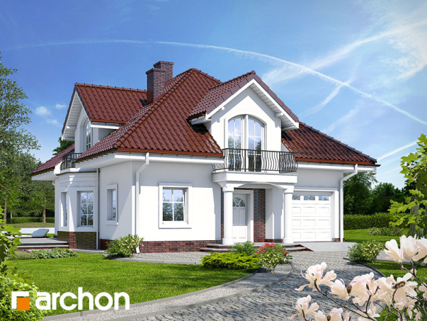 Проект дома Дом в тимьяне вер.3 - 1 С мансардным этажом дома в Киеве