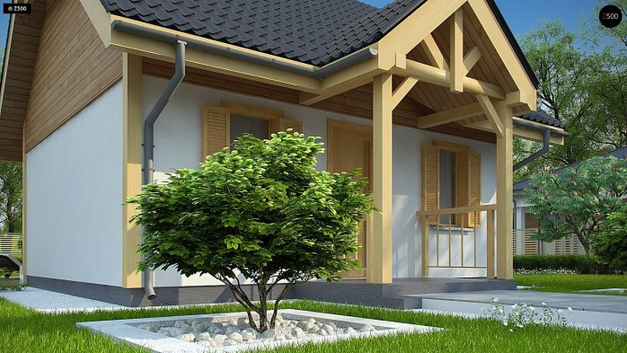 Проект дома U352 - 3 Одноэтажные дома в Киеве