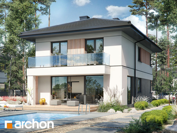 Проект дома Вилла Юлия 16 - 2 Двухэтажные дома в Киеве