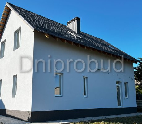 Мансардный дом на пр. Науки (ул. Тихвинская)