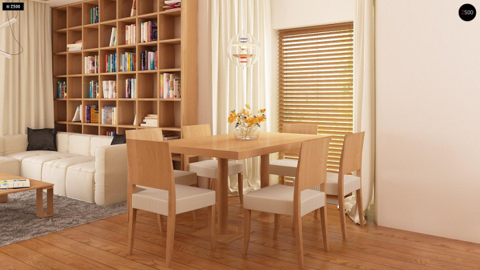 Проєкт будинку U10 stu 30 - З мансардним поверхом дома у Києві