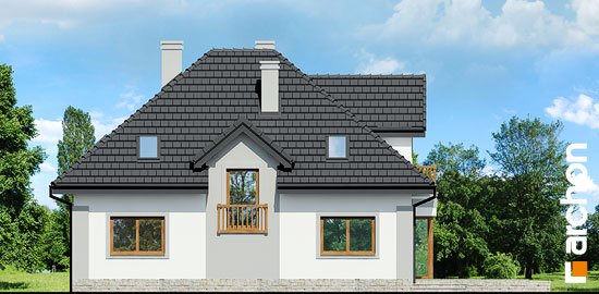 Проект дома Дом в эхинацеях 3 вер.2 - 6 С мансардным этажом дома в Киеве