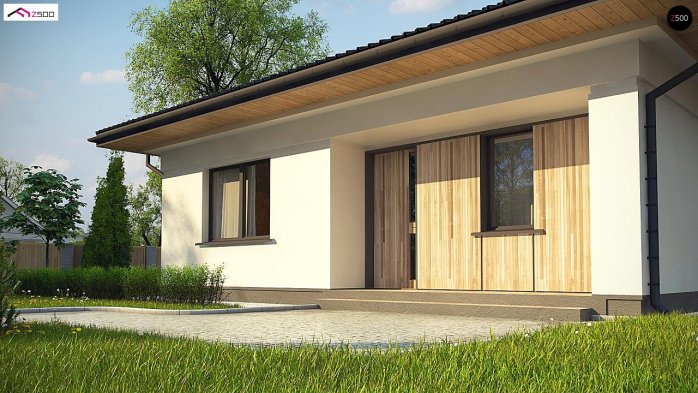 Проект дома U354 - 2 Одноэтажные дома в Киеве