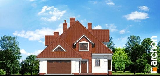 Проект дома Дом в орхидеях вер.2 - 3 С мансардным этажом дома в Киеве