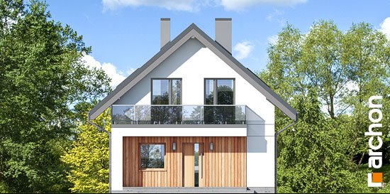 Проект дома Дом в сон-траве 4 - 3 С мансардным этажом дома в Киеве