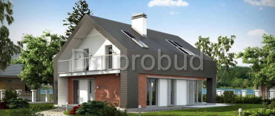 Дом в стиле модерн в с. Зазимье