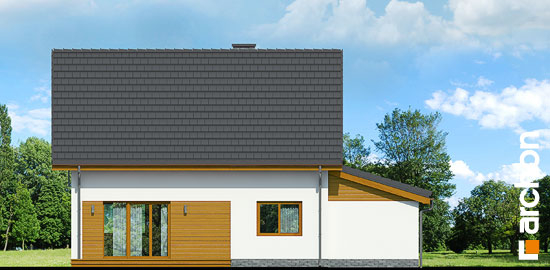 Проект дома Дом в хлорофитуме (ГТ) вер.2 - 6 С мансардным этажом дома в Киеве