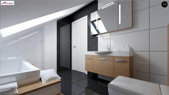 Проект дома U75 - 8 С мансардным этажом дома в Киеве