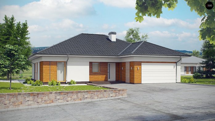 Проект дома U303 - 1 Одноэтажные дома в Киеве