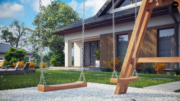 Проект дома U230 - 7 Одноэтажные дома в Киеве