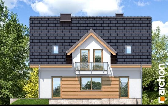 Проект дома Дом в клубнике 3 - 6 С мансардным этажом дома в Киеве