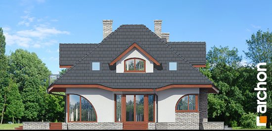 Проект дома Дом в зефирантесе 5 (П) - 5 С мансардным этажом дома в Киеве