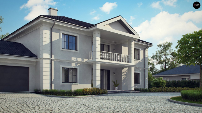 Проект дома Ux113 - 2 Двухэтажные дома в Киеве