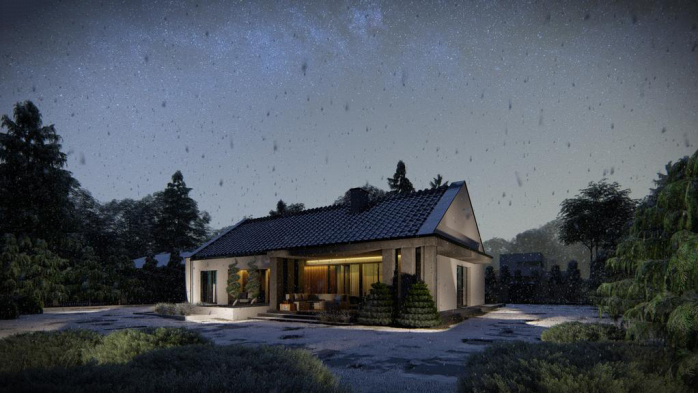 Проект дома U522 - 5 Одноэтажные дома в Киеве