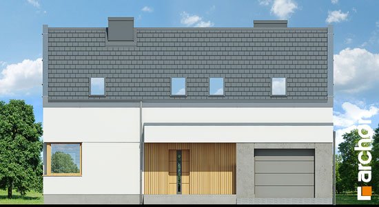 Проект дома Дом в журавках 8 - 3 С мансардным этажом дома в Киеве