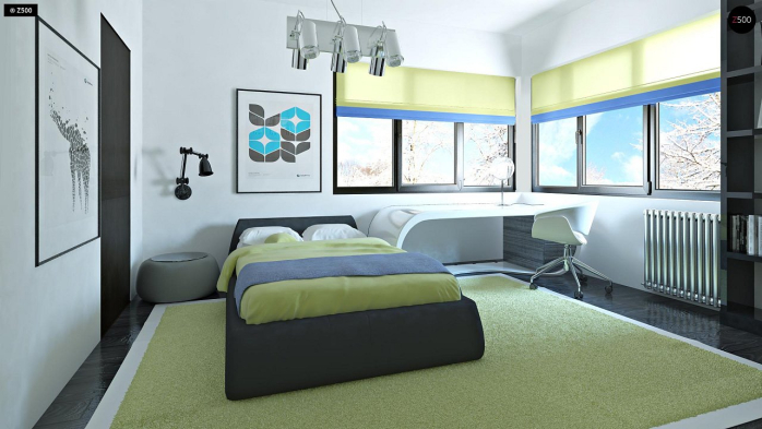 Проект дома Ub2 - 8 Двухэтажные дома в Киеве