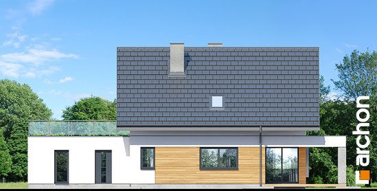 Проект дома Дом в изопируме 7 (Г2) - 6 С мансардным этажом дома в Киеве