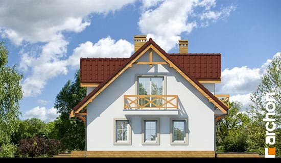 Проект дома Дом в землянике 4 вер.2 - 4 С мансардным этажом дома в Киеве