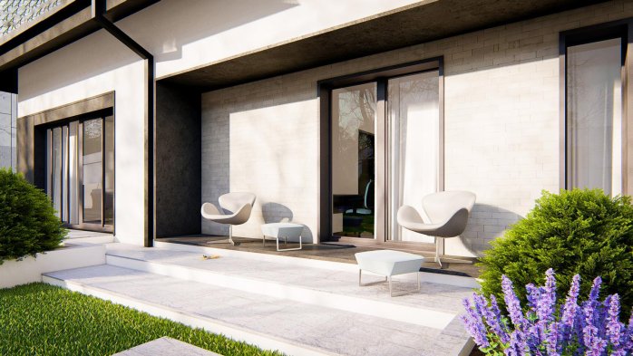 Проект дома U480 - 7 С мансардным этажом дома в Киеве