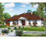 Проект дома Дом в гаурах вер.2 - 1 Одноэтажные дома в Киеве
