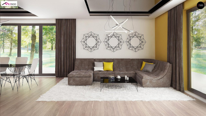 Проект дома Ux139 - 9 Двухэтажные дома в Киеве