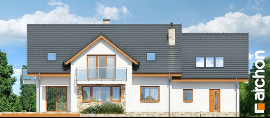 Проект дома Дом в каннах 4 (Г2) - 6 С мансардным этажом дома в Киеве