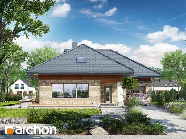 Проект дома Дом в сирени 3 (Г) - 1 С мансардным этажом дома в Киеве