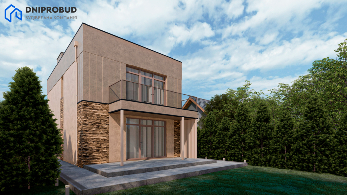 Проект дома Db 19 - 5 Двухэтажные дома в Киеве