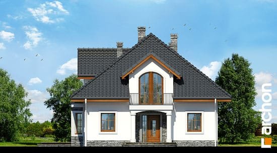 Проект дома Дом в тимьяне 9 - 3 С мансардным этажом дома в Киеве