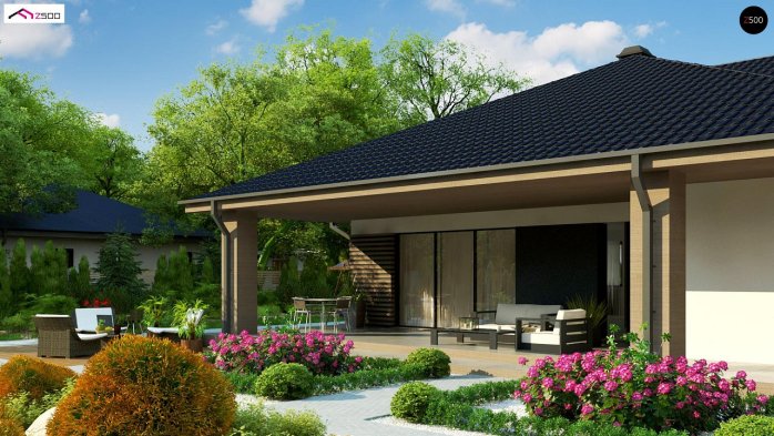 Проект дома U344 - 1 Одноэтажные дома в Киеве