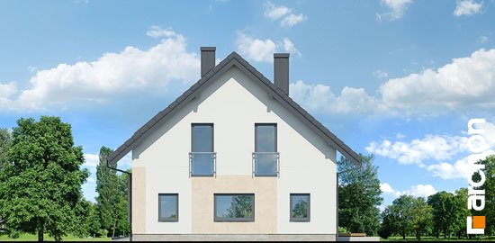 Проект дома Дом в изопируме 3 - 4 С мансардным этажом дома в Киеве