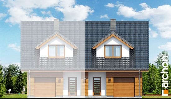 Проект дома Дом под гинко (ГБСМ) - 3 С мансардным этажом дома в Киеве