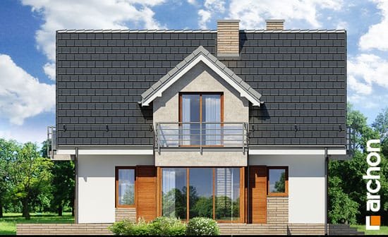 Проект дома Дом в рододендронах 5 (ВH) - 5 С мансардным этажом дома в Киеве