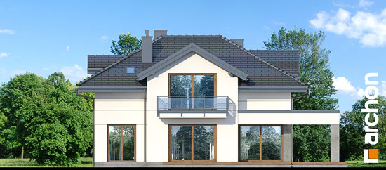 Проект дома Вилла Миранда 14 (Г) - 6 С мансардным этажом дома в Киеве