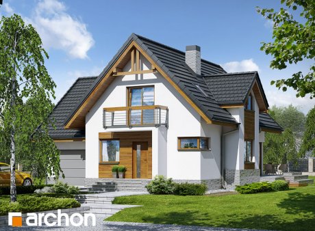 Проект дома Дом в абрикосах (H) вер.2