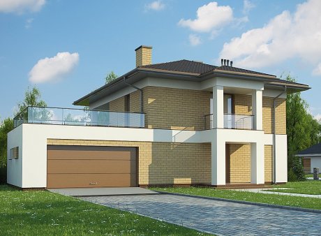 Проект дома Ux136