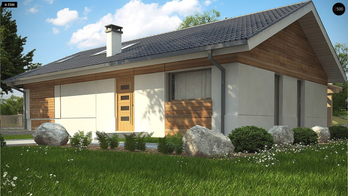 Проект дома U338 - 3 С мансардным этажом дома в Киеве