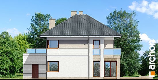 Проект дома Вилла Элиза 2 - 6 Двухэтажные дома в Киеве