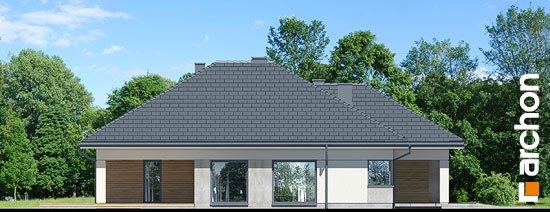 Проект дома Дом в ренклодах 15 (Г2) - 5 Одноэтажные дома в Киеве