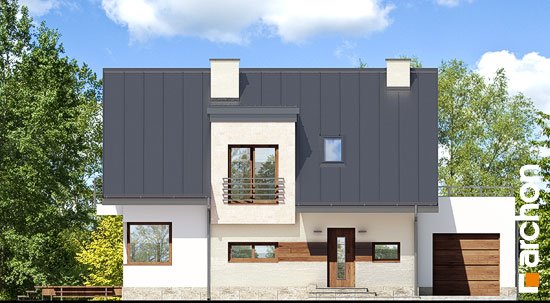 Проект дома Дом в амариллисах 3 вер.2 - 3 С мансардным этажом дома в Киеве